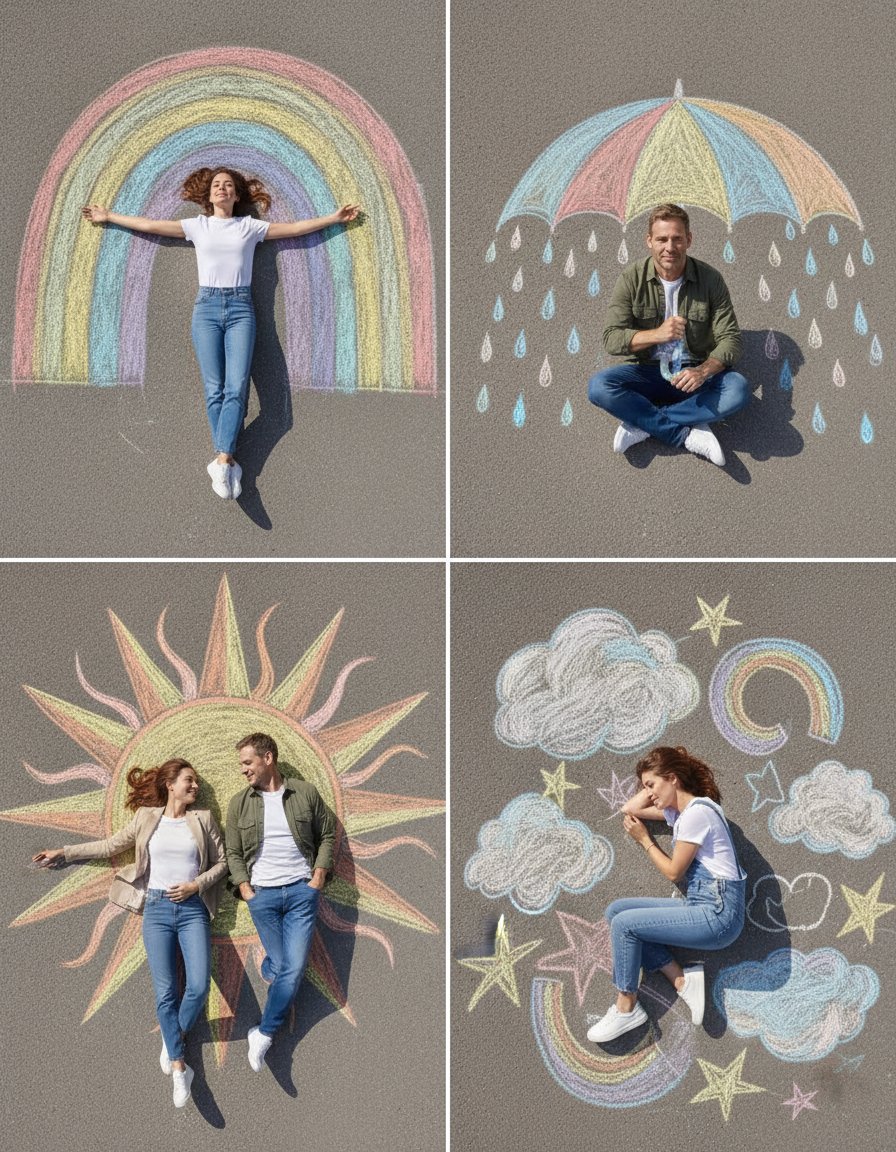 Рисунки на Дороге