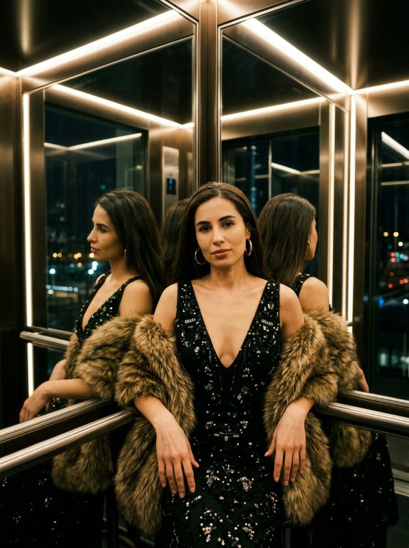 Роскошь в лифте