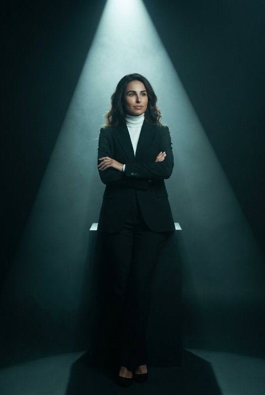 Проектор и дым