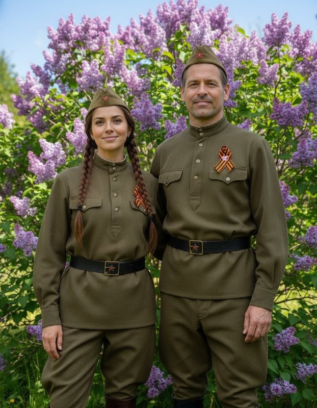 9 Мая с сиренью